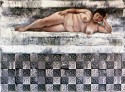 Desnudo reclinado